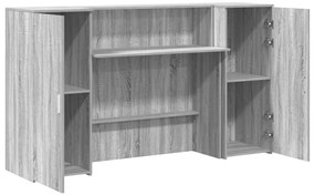 vidaXL Γραφείο υποδοχής 180x50x103,5 εκ. Επεξεργασμένο Ξύλο