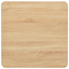 vidaXL Τραπέζι Bistro Χρώμα Δρυός 60 x 60 x 107 εκ.