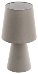 Επιτραπέζιο Φωτιστικό -Πορτατίφ Led 97124 Grey Carpara Eglo Fabric, Polypropylene