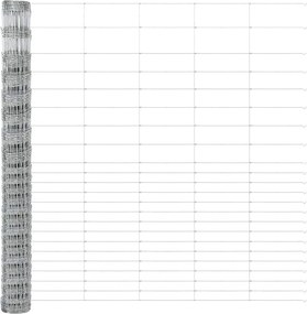 vidaXL Φράχτης Συρμάτινου Φράχτη 25 x 1,6 μ Γαλβανισμένος Χάλυβας