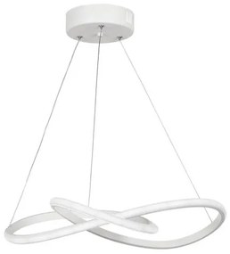 Κρεμαστό Φωτιστικό Οροφής LED 48W 3CCT Mercury-50 Heronia Lighting 01-0355 Λευκό