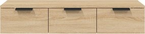 vidaXL Ντουλάπι Τοίχου Sonoma Δρυς 102x30x20 εκ. Επεξεργασμένο Ξύλο