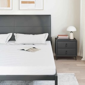 vidaXL Στρώμα Λευκό 180 x 200 cm Ζακάρ ύφασμα
