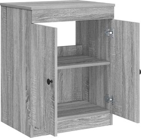 vidaXL Ντουλάπι Μπάνιου Γκρι Sonoma 54 x 41 x 70 εκ Επεξεργασμένο Ξύλο