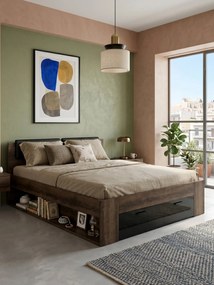 Κρεβάτι Kappa-160 x 200-Kafe - mauro