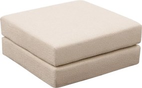 Πουφ Σκαμπό Κρέμα COMFORT 95x95x43