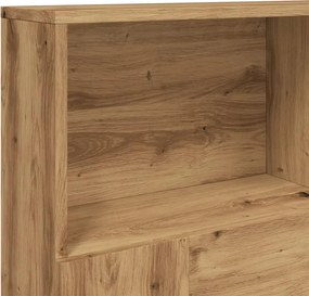 vidaXL Κεφαλάρι Ντουλάπι Χειροποίητο Δρυς 140x19x103,5 εκ.