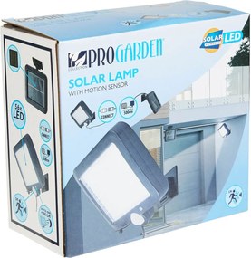 Ηλιακό φωτιστικο LED - 15x11cm - Μαύρο