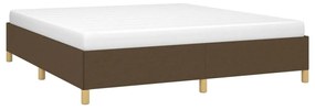 ΠΛΑΙΣΙΟ ΚΡΕΒΑΤΙΟΥ BOXSPRING ΣΚΟΥΡΟ ΚΑΦΕ 180X200 ΕΚ. ΥΦΑΣΜΑΤΙΝΟ 3120980