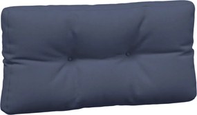 vidaXL Μαξιλάρια Παλέτας 3 τεμ. Ναυτικό Μπλε Υφασμάτινα