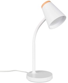 Φωτιστικό Επιτραπέζιο Pongo R55831101 13x36cm 1xLed 500lm 4,5W 3000K White RL Lighting