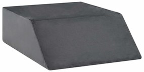 vidaXL Μαξιλάρι Ποδιών Μονόχρωμο Γκρι