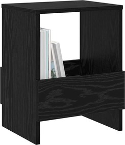 vidaXL Ράφι Περιοδικών 2 pcs Μαύρη Οξυά 35 x 30 x 45 εκ.