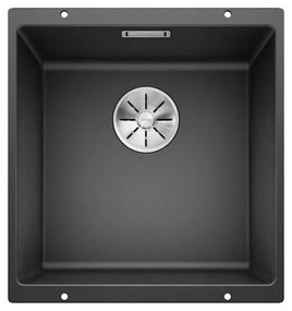 Blanco Subline-U 400-U Anthracite SILGRANIT™ PuraDur™ Γρανιτένιος Νεροχύτης Υποκαθήμενος με 1 Γούρνα 43x46 cm