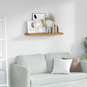 Ράφι Τοίχου Επιτοίχιο Μπεζ 80 x 23,5 x 4 εκ Επεξεργασμένο ξύλο