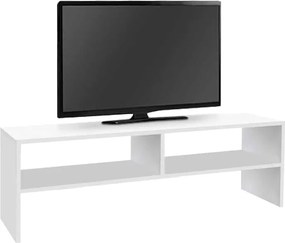 Έπιπλο τηλεόρασης Beirut Megapap χρώμα λευκό 150x30x40εκ.