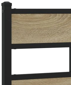 Πλαίσιο Κρεβατιού Χωρ. Στρώμα Sonoma Δρυς 120x190 εκ Επ. Ξύλο - Καφέ