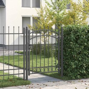 vidaXL Πύλη Φράχτη με Ακίδες EMMEN 150 x 100 cm