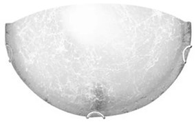 Φωτιστικό Τοίχου Filante 03/03712 White Glass