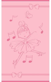 Παιδική Πετσέτα Θαλάσσης (70x120) Melinen Dancing Pink