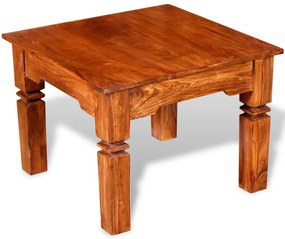 vidaXL Τραπεζάκι Σαλονιού 60x60x45 εκ. από Μασίφ Ξύλο