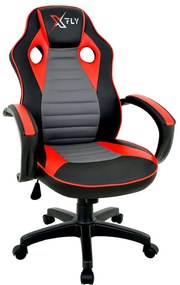 Καρέκλα Γραφείου Gaming XFly 928STX1105 66x65x121cm Black-Red