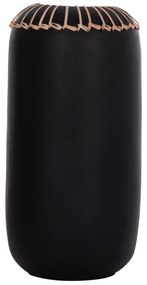 ΕΠΙΤΡΑΠΕΖΙΟ ΔΙΑΚΟΣΜΗΤΙΚΟ ΒΑΖΟ LENNOX HM4675.01S TΕΡΑΚΟΤΑ ΣΕ ΜΑΥΡΟ--Φ18x33Υεκ. (1 Τεμμάχια)