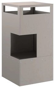vidaXL Φωτιά Καφέ 50 x 50 x 100 cm Ατσάλι σκληρυθέν στον αέρα