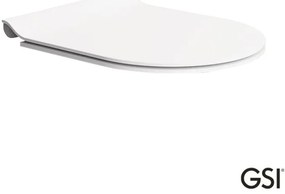 GSI MS86SC-301 White Matt Κάλυμμα Βακελίτη Slim Soft Close