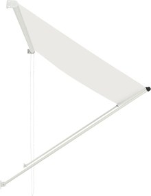 vidaXL Τέντα Συρόμενη Κρεμ 200 x 150 εκ.