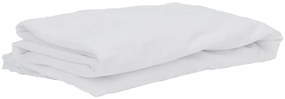 vidaXL Προστατευτικό στρώματος Λευκό 100x220 εκ. Αδιάβροχο