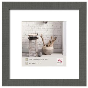 Walther Design Κορνίζα Home Γκρι 30 x 30 εκ.