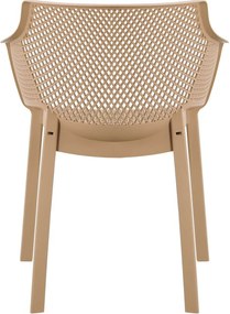 ΠΟΛΥΘΡΟΝΑ ΠΟΛΥΠΡΟΠΥΛΕΝΙΟΥ PEGGY HM6368.03 CAPPUCCINO 60x55x79Υεκ