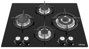 Γυάλινη εστία αερίου IsEasy MGBG-604B