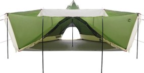 vidaXL Σκηνή Οικογενειακή Tipi 8 Ατόμων Αδιάβροχη Πράσινη