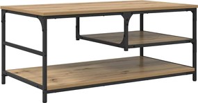 vidaXL Τραπεζάκι σαλονιού Artisan Oak 90 x 49 x 40 εκ