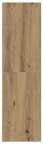 vidaXL Ντουλάπι τηλεόρασης Artisan Oak 30,5x30x110 cm Ξύλινη κατασκευή