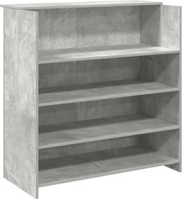 vidaXL Γραφείο υποδοχής 100x50x103,5 εκ. Επεξεργασμένο Ξύλο