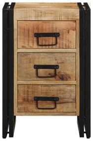 vidaXL Κομοδίνο 40x35x50 εκ. Μασίφ Ξύλο Μάνγκο