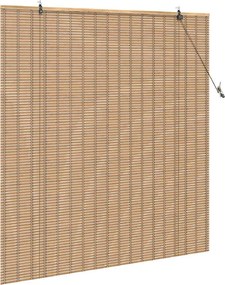 vidaXL Ρόλερ (στόρι) Φύση 150 x 160 cm Μπαμπού