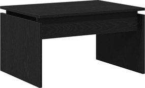 vidaXL Τραπεζάκι σαλονιού Μαύρη Οξυά 68 x 50 x 38 εκ