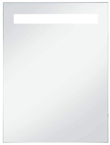 vidaXL Καθρέφτης Μπάνιου Τοίχου με LED 60 x 80 εκ.