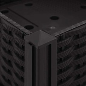 vidaXL Ζαρντινιέρα 80 x 40 x 23 εκ. από Πολυπροπυλένιο