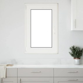 vidaXL Παράθυρο Υπογείου "RISOR" 60x100 εκ. Ανακλινόμενο & Περιστρεφόμενο DIN Αριστερό Ανθρακί