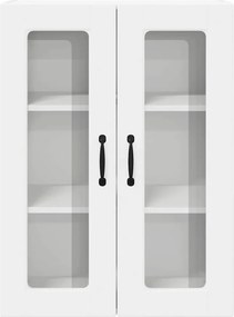 vidaXL Ραφιέρα τοίχου PORTO Λευκό 60 x 31 x 80 cm Επεξεργασμένο Ξύλο