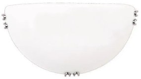 Απλίκα Φωτιστικό Τοίχου Paros Λευκό 145-22403 Eurolamp-145-22403-Λευκό 145-22403