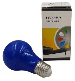 LED SMD λάμπα σε μπλέ χρώμα
