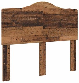 vidaXL Κεφαλάρι με κεφαλάρι Παλιό Ξύλο 135 cm Επεξεργασμένο ξύλο