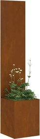 vidaXL Οθόνη Ιδιωτικότητας Κήπου Σκ rusty 32 x 32 x 150 εκ