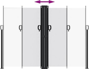 vidaXL Σκίαστρο Πλαϊνό Συρόμενο Λευκό 180 x 1200 εκ.